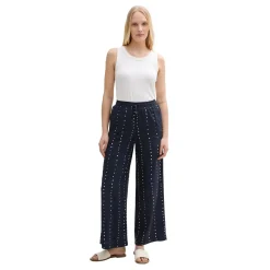Loose fit palazzo pants
