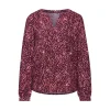 LTD QR Splitneck tunic blouse