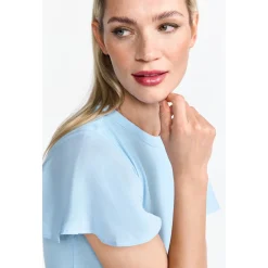 MatMix Dress with Volant Sleev