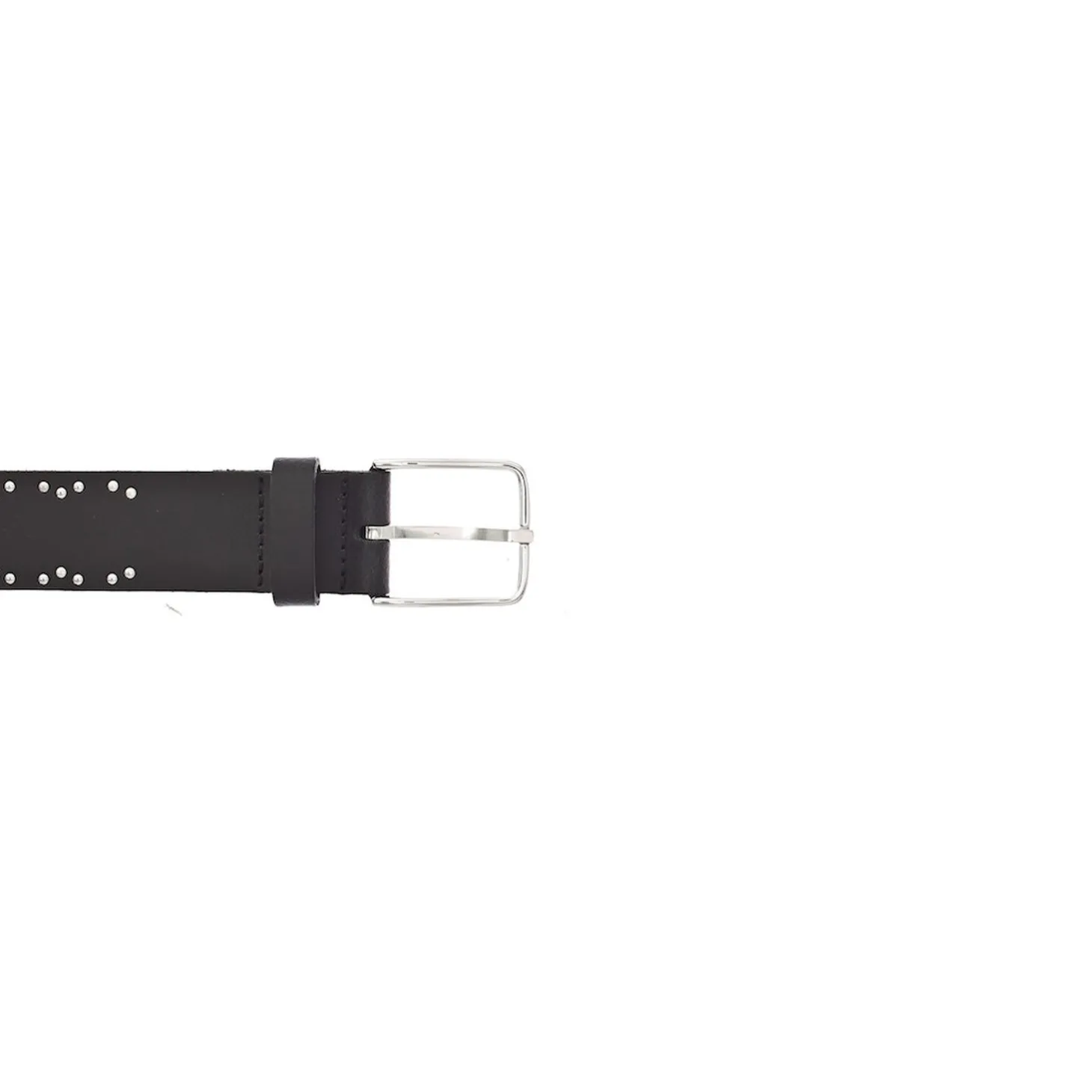 35 mm Leder-Nietgürtel