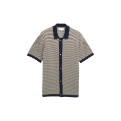 Multicolor knitted shirt