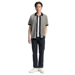 Multicolor knitted shirt