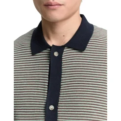 Multicolor knitted shirt