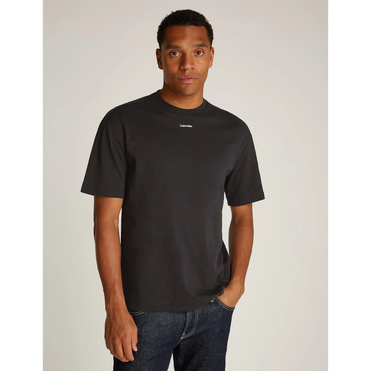 NANO LOGO INTERLOCK T-SHIRT