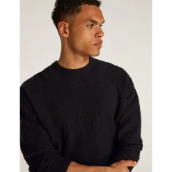 NATURAL TEXTURE JACQUARD SWEAT