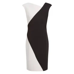 NEOPRENE SCUBA COLORBLOCK DRES