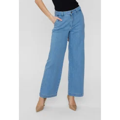 NUAMBER PANTS - LIGHT BLUE