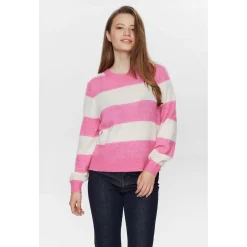 NURIETTE BIG STRIPE PULLOVER