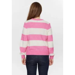 NURIETTE BIG STRIPE PULLOVER