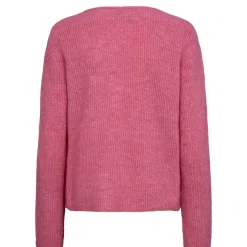 NURIETTE RIB V-NECK PULLOVER