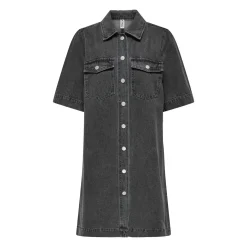 ONLBELLE S/S BUTTON DRESS DNM