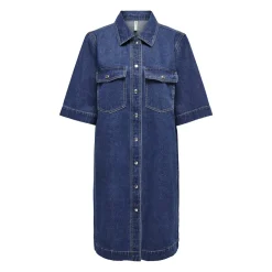 ONLBELLE S/S BUTTON DRESS DNM