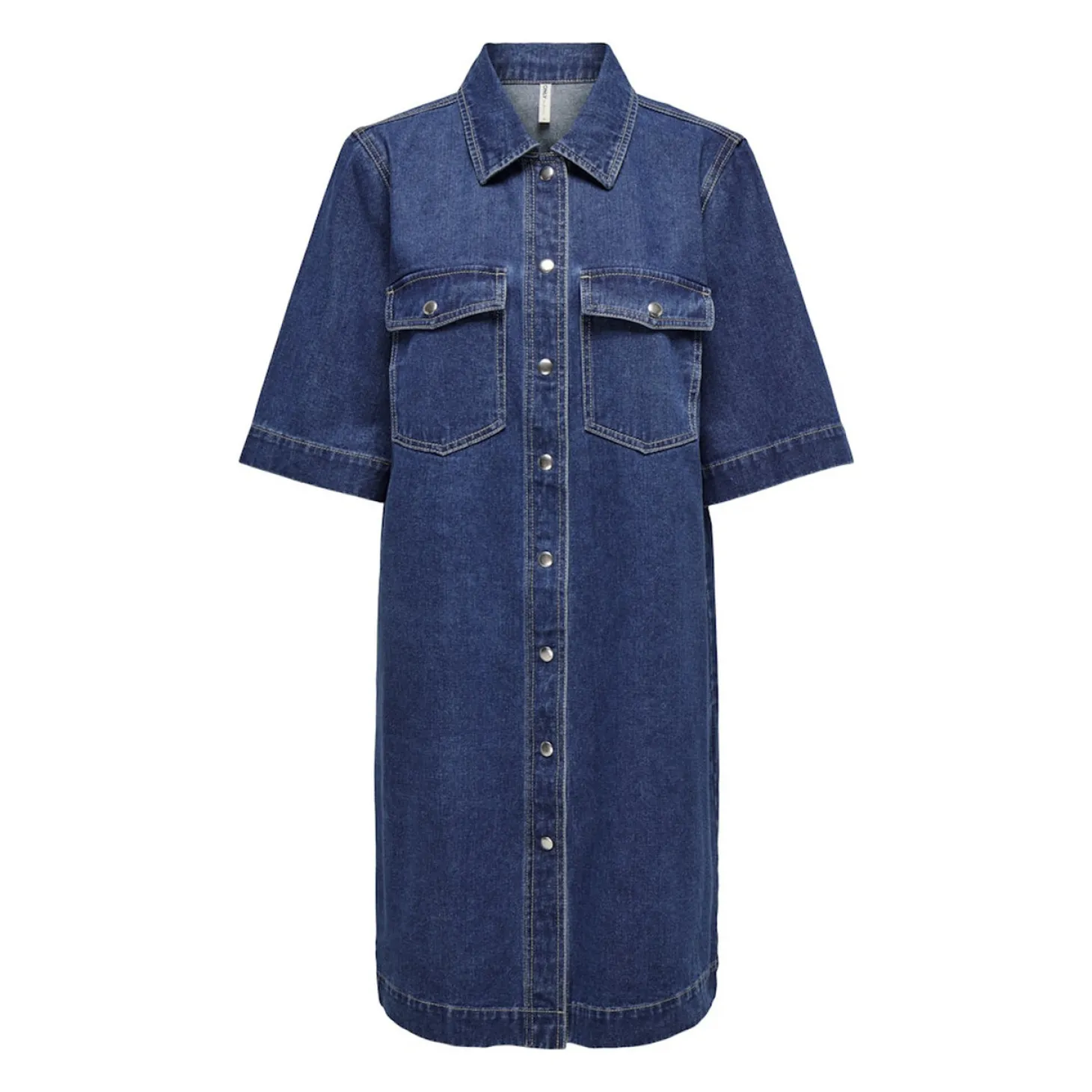 ONLBELLE S/S BUTTON DRESS DNM