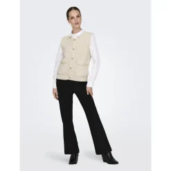 ONLCELESTE O-NECK VEST KNT