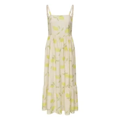 ONLEVE S/L MIDI DRESS CS PTM
