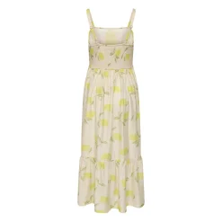 ONLEVE S/L MIDI DRESS CS PTM