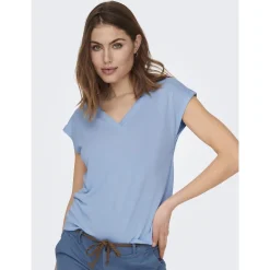 ONLFREE LIFE S/S MOD.V-NECK TO