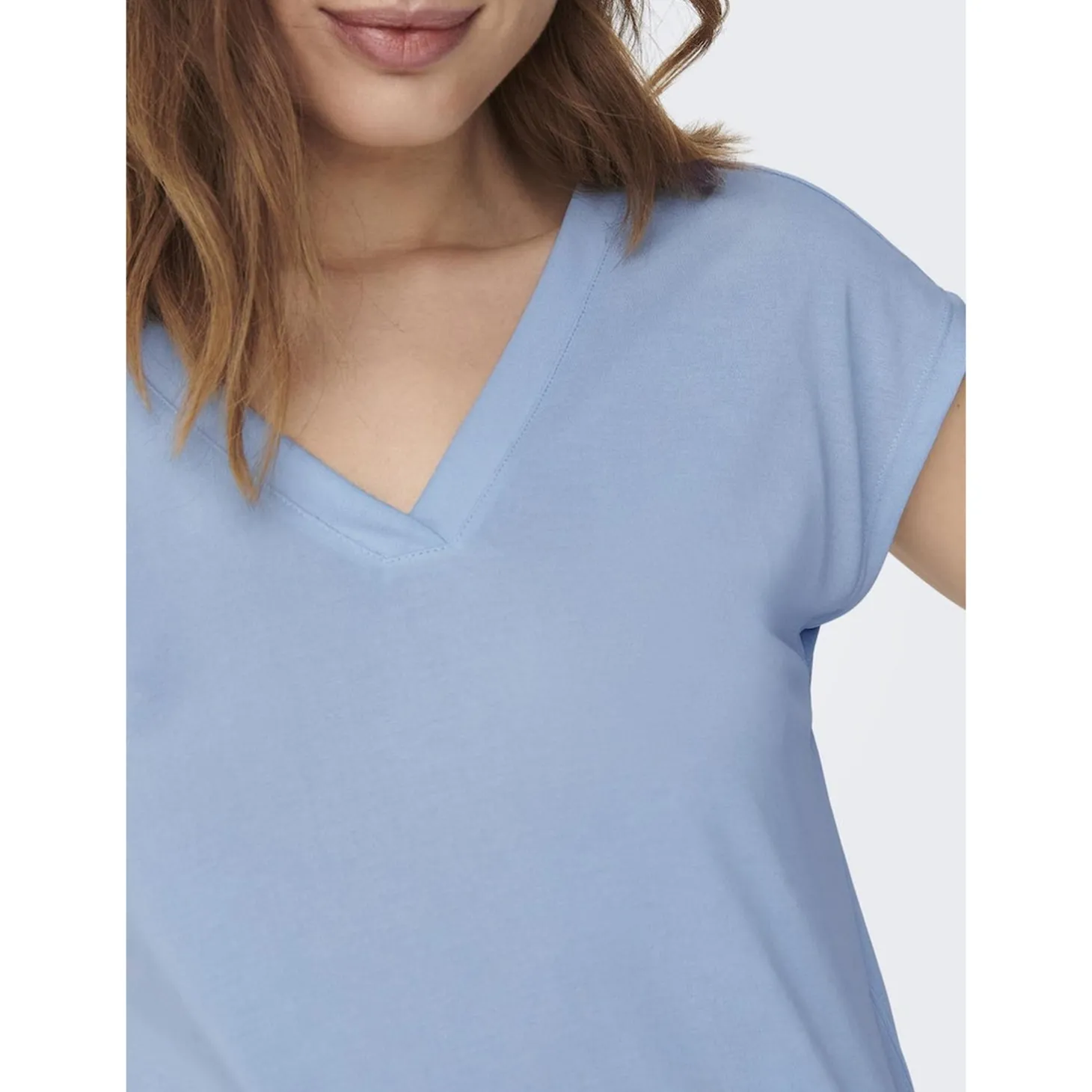 ONLFREE LIFE S/S MOD.V-NECK TO