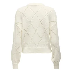 ONLGEENAS LS STRUCTURE O-NECK