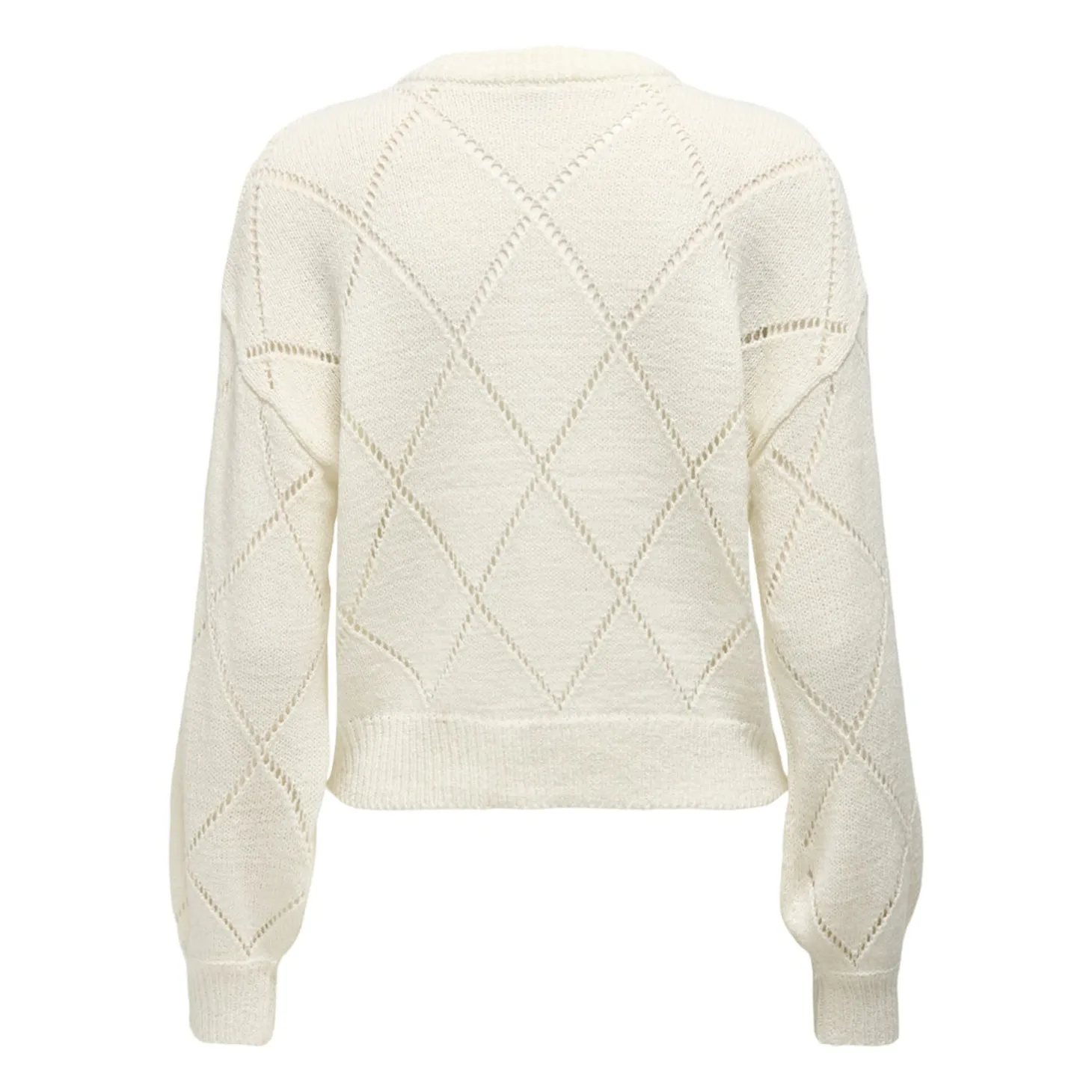 ONLGEENAS LS STRUCTURE O-NECK