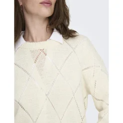 ONLGEENAS LS STRUCTURE O-NECK