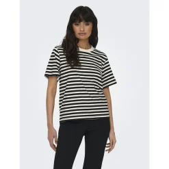 ONLLIVINA S/S STRIPE TEE JRS N