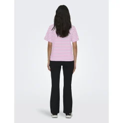ONLLIVINA S/S STRIPE TEE JRS N
