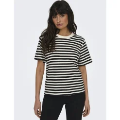 ONLLIVINA S/S STRIPE TEE JRS N