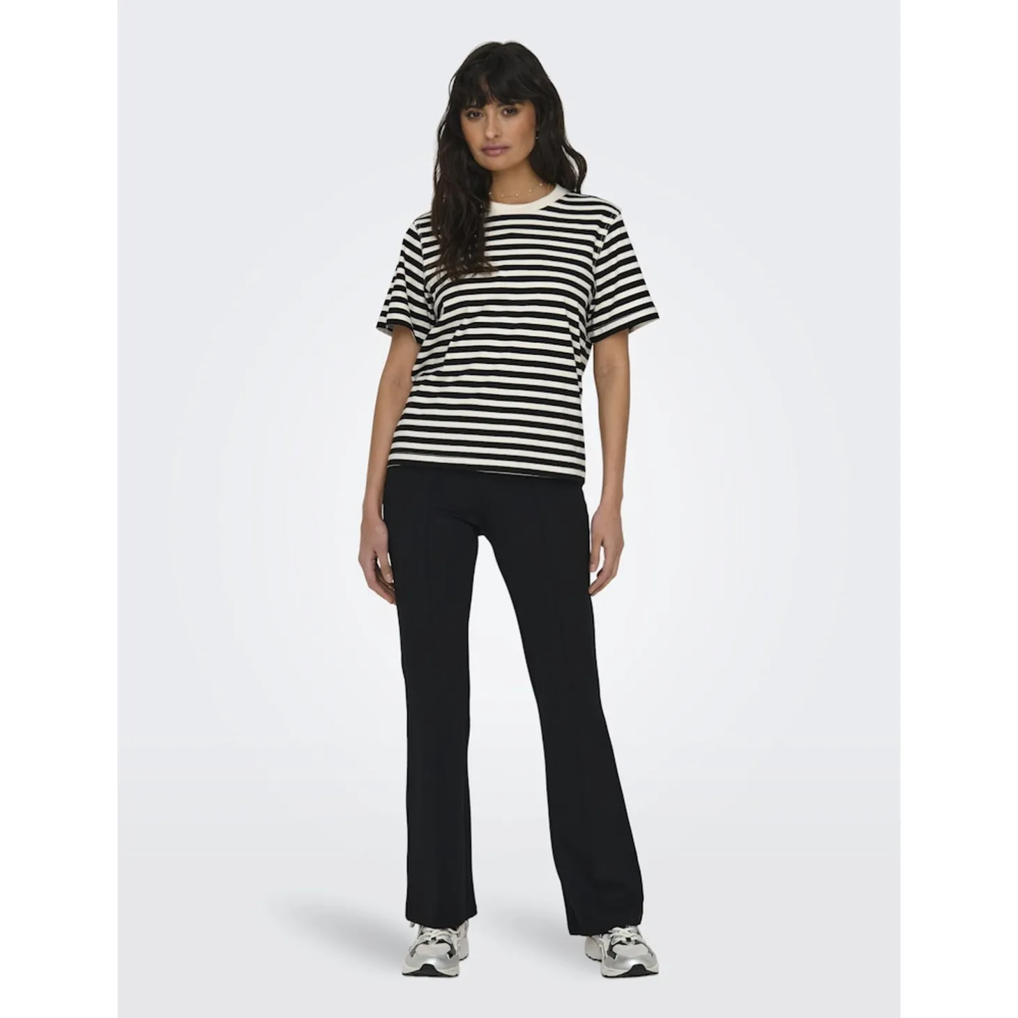 ONLLIVINA S/S STRIPE TEE JRS N