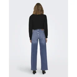 ONLMADISON BLUSH HW WIDE DNM