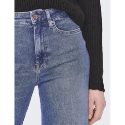 ONLMADISON BLUSH HW WIDE DNM