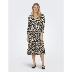 ONLMILANA 7/8 DRESS WVN NOOS