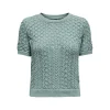 ONLSAGA LIFE SS O-NECK CC KNT