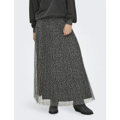 ONLSKY PLISSE AOP SKIRT JRS