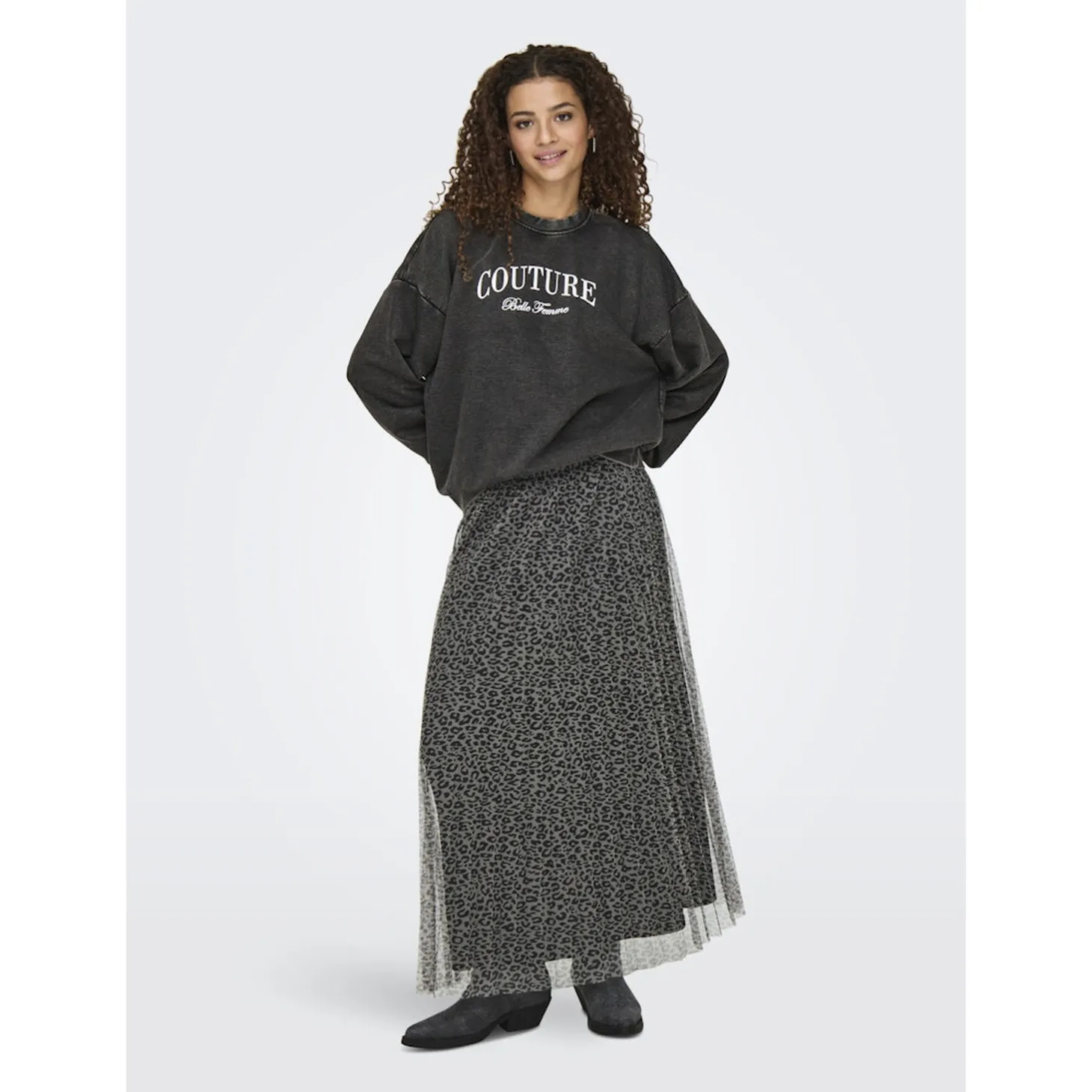 ONLSKY PLISSE AOP SKIRT JRS