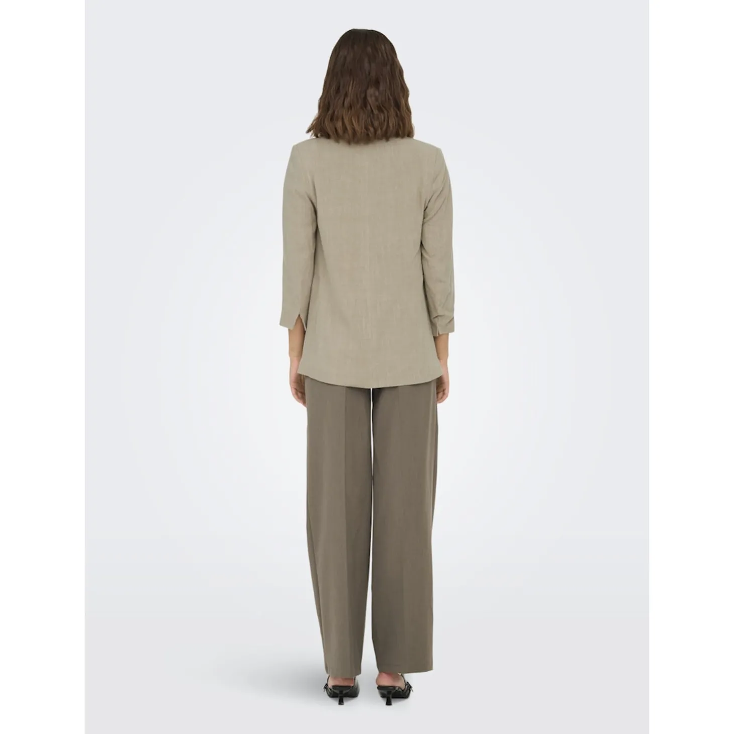 ONLSOLVI LIFE 3/4 LINEN BL BLA