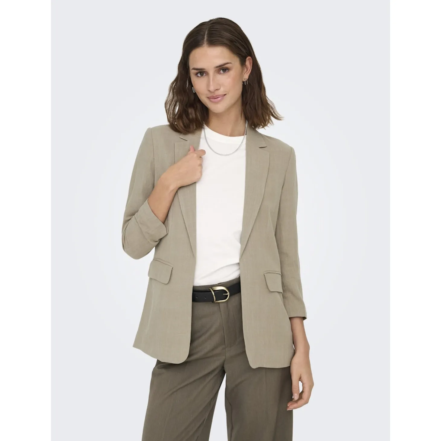 ONLSOLVI LIFE 3/4 LINEN BL BLA