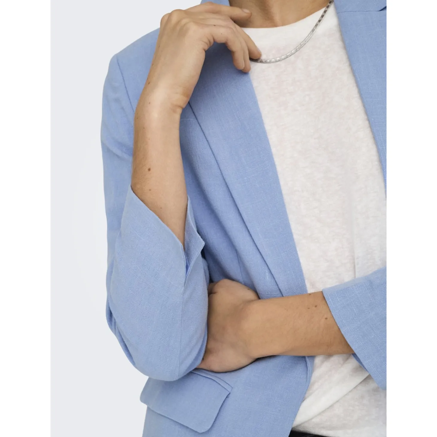 ONLSOLVI LIFE 3/4 LINEN BL BLA