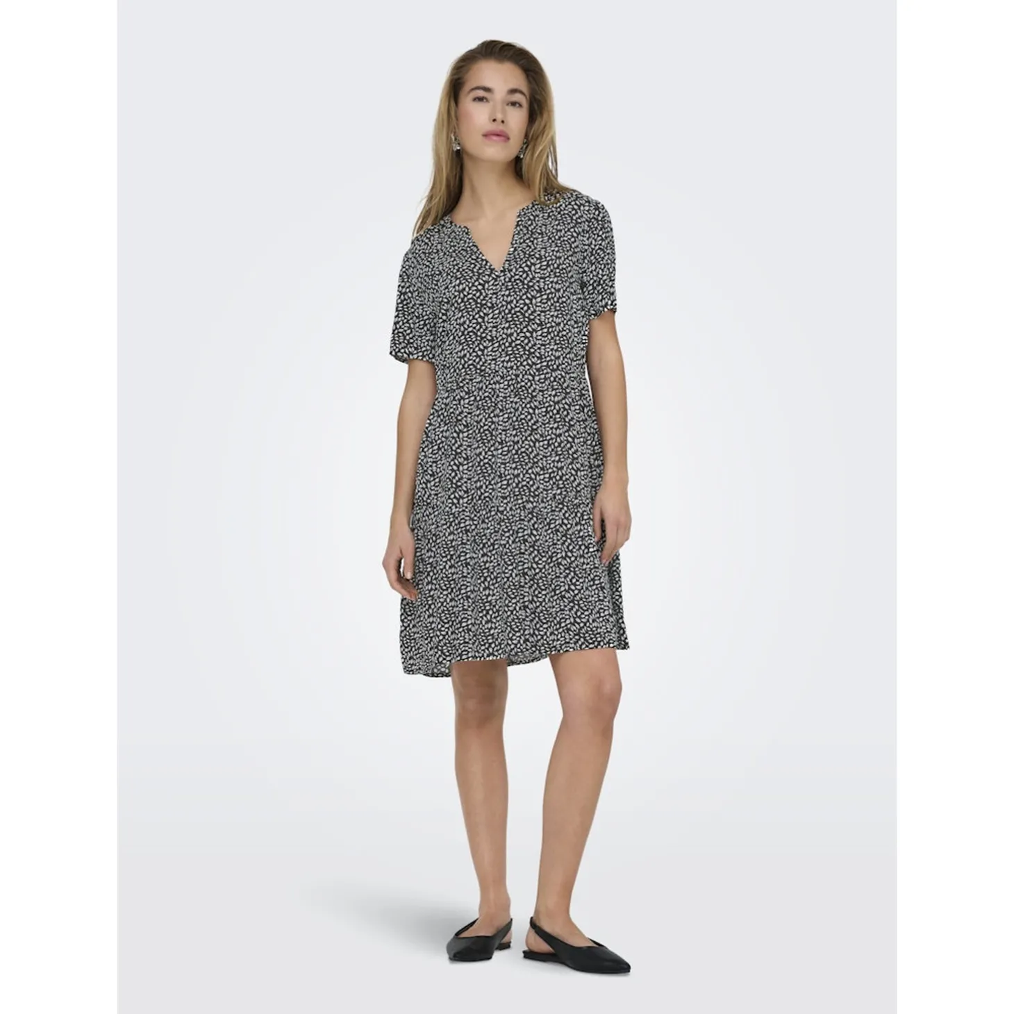 ONLZALLY LIFE S/S THEA DRESS N