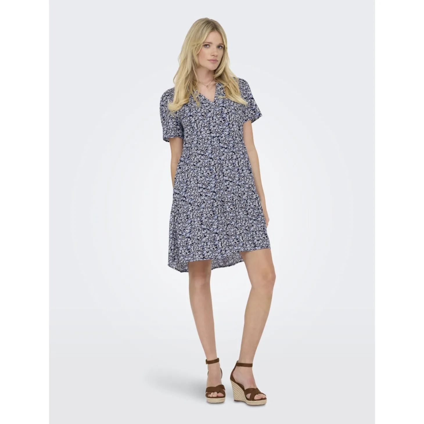 ONLZALLY LIFE S/S THEA DRESS N