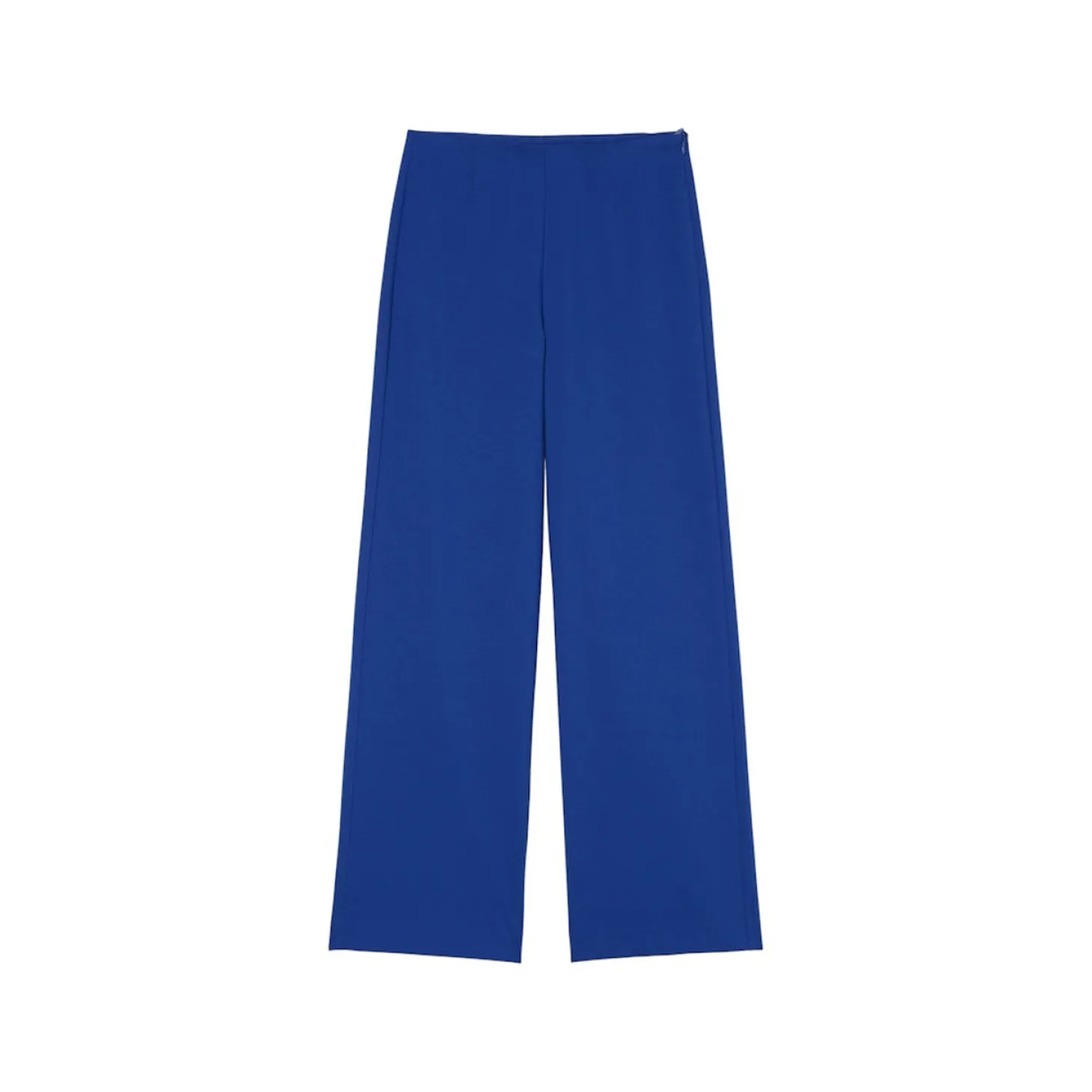 Pants, wide leg, fitted at wai