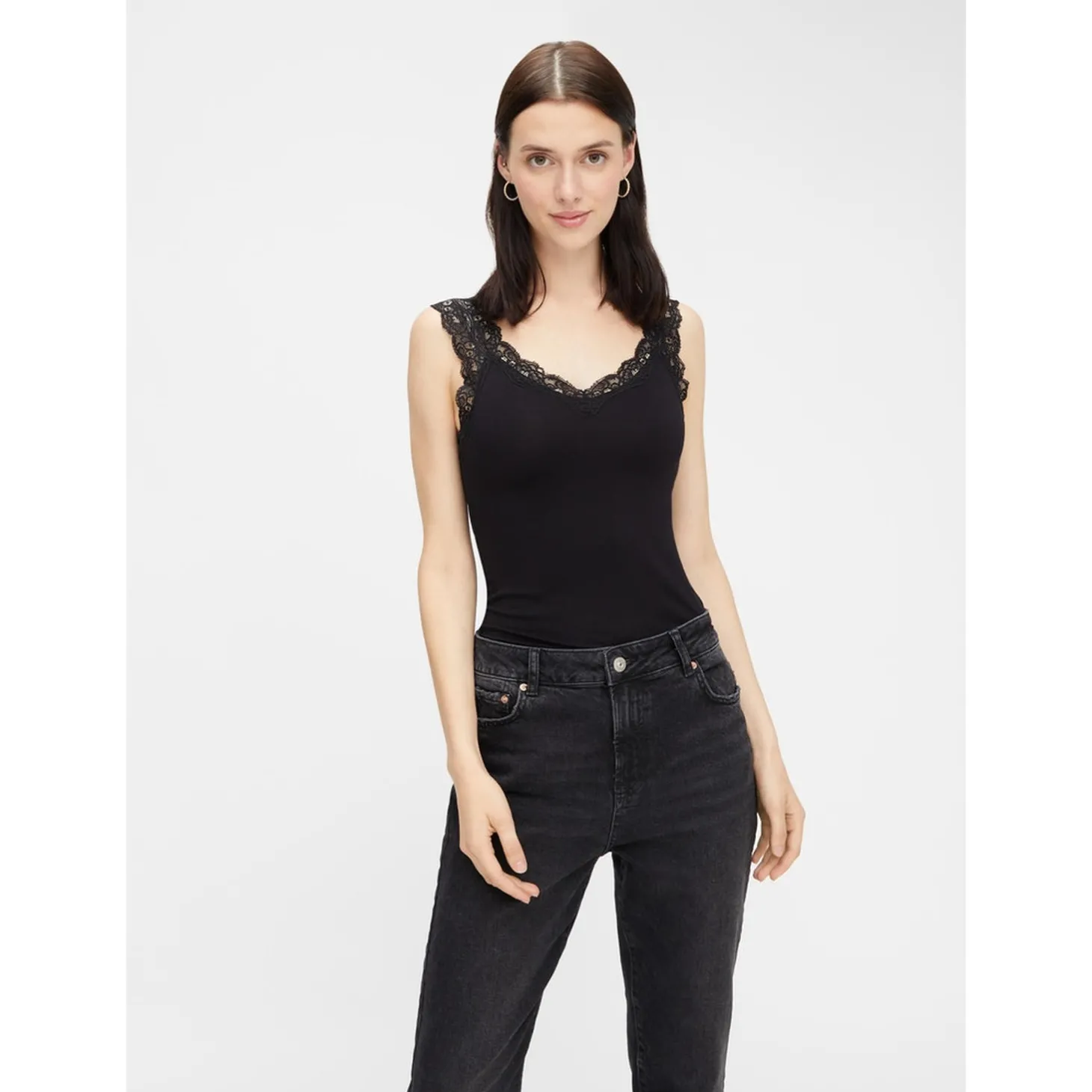 PCBARBERA LACE TOP NOOS
