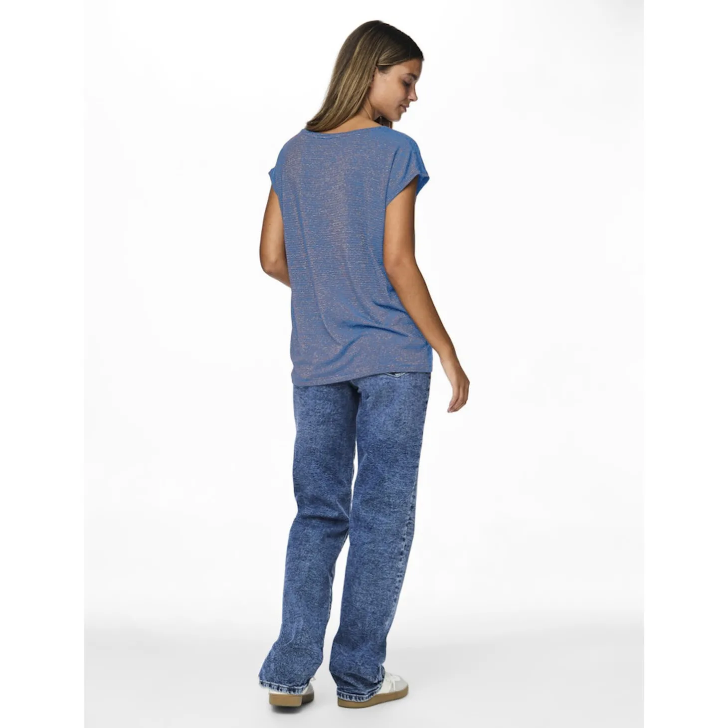 PCBILLO TEE LUREX STRIPES NOOS