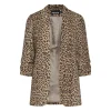 PCBOSELLA 3/4 PRINTED BLAZER N