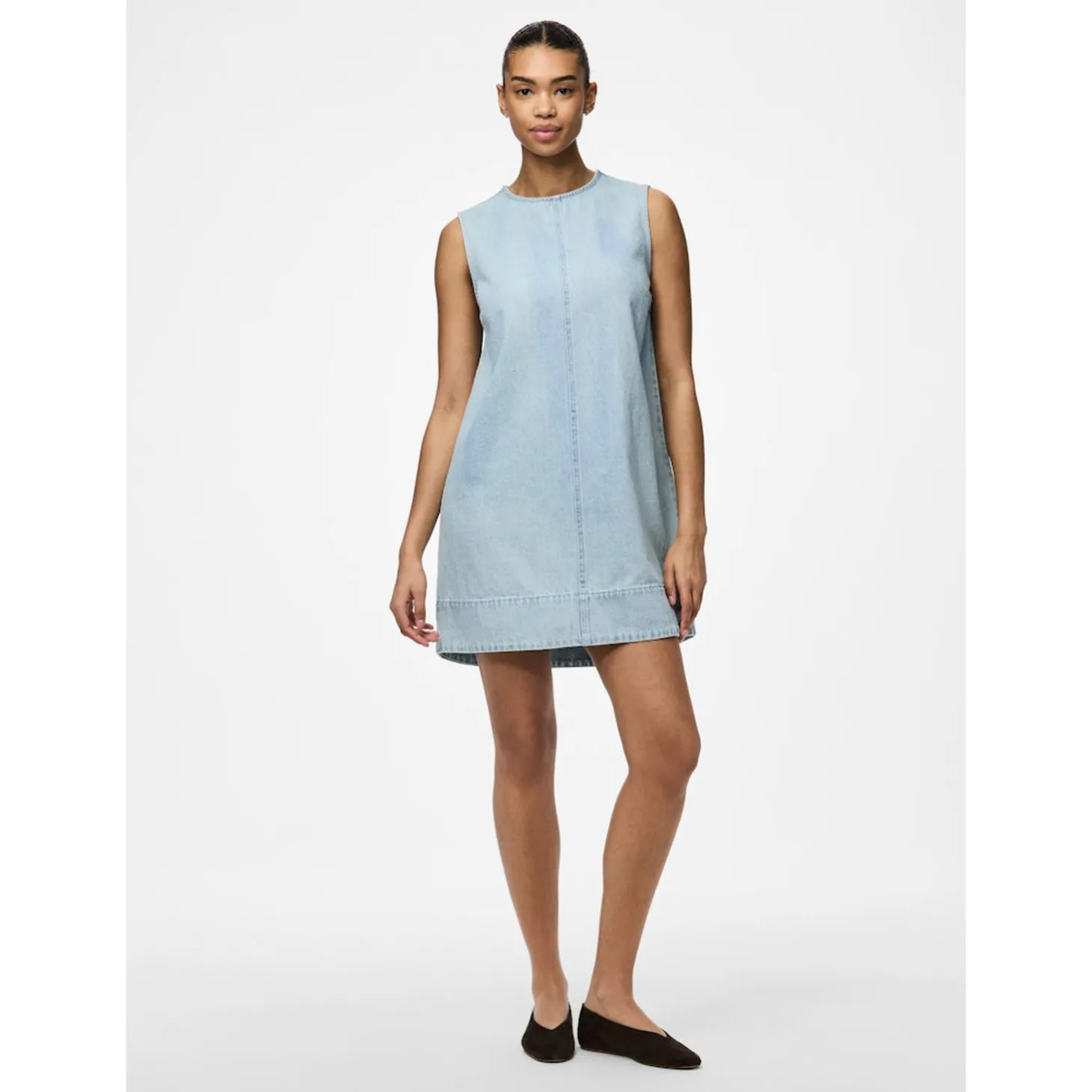 PCFLORA SL MINI DENIM DRESS NO