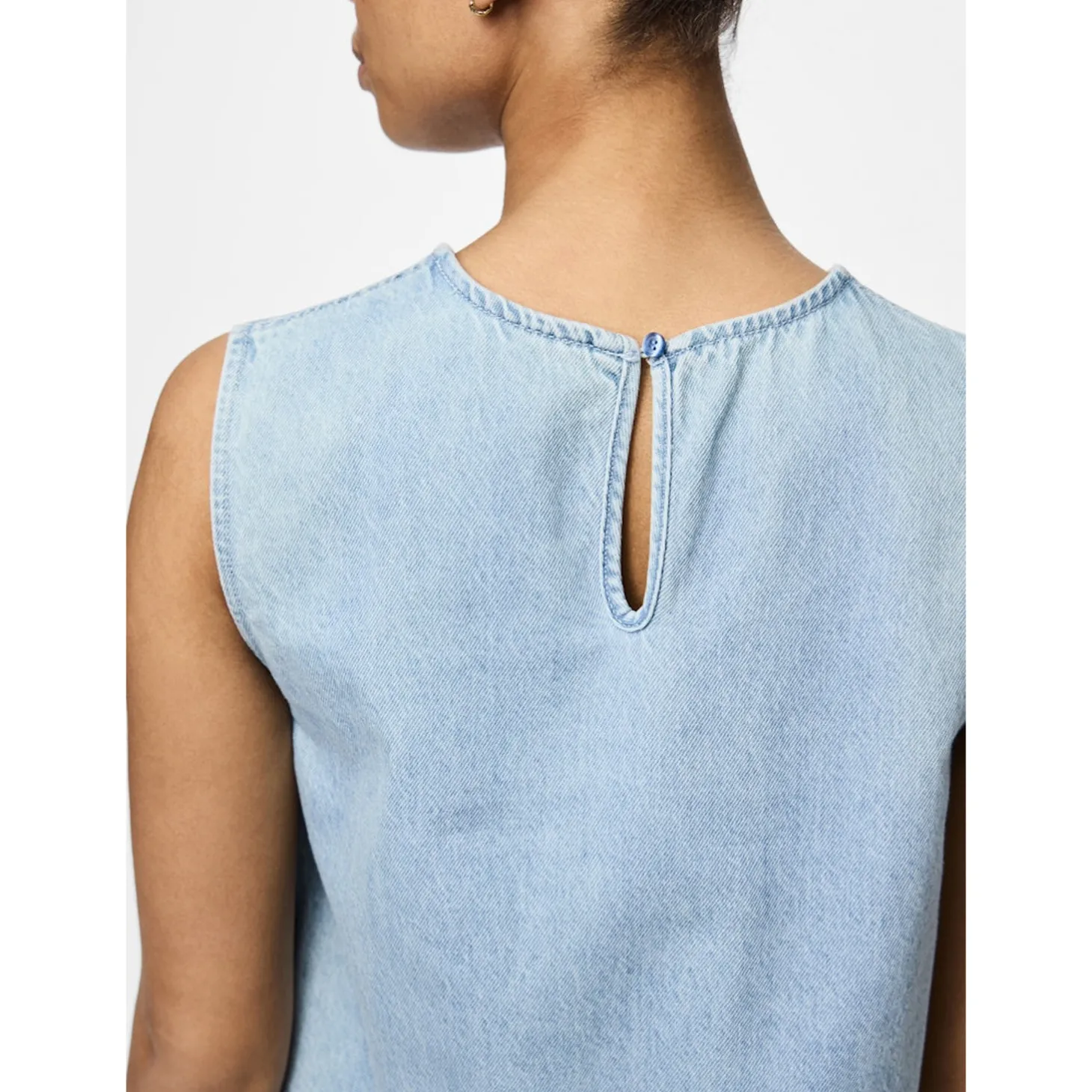 PCFLORA SL MINI DENIM DRESS NO