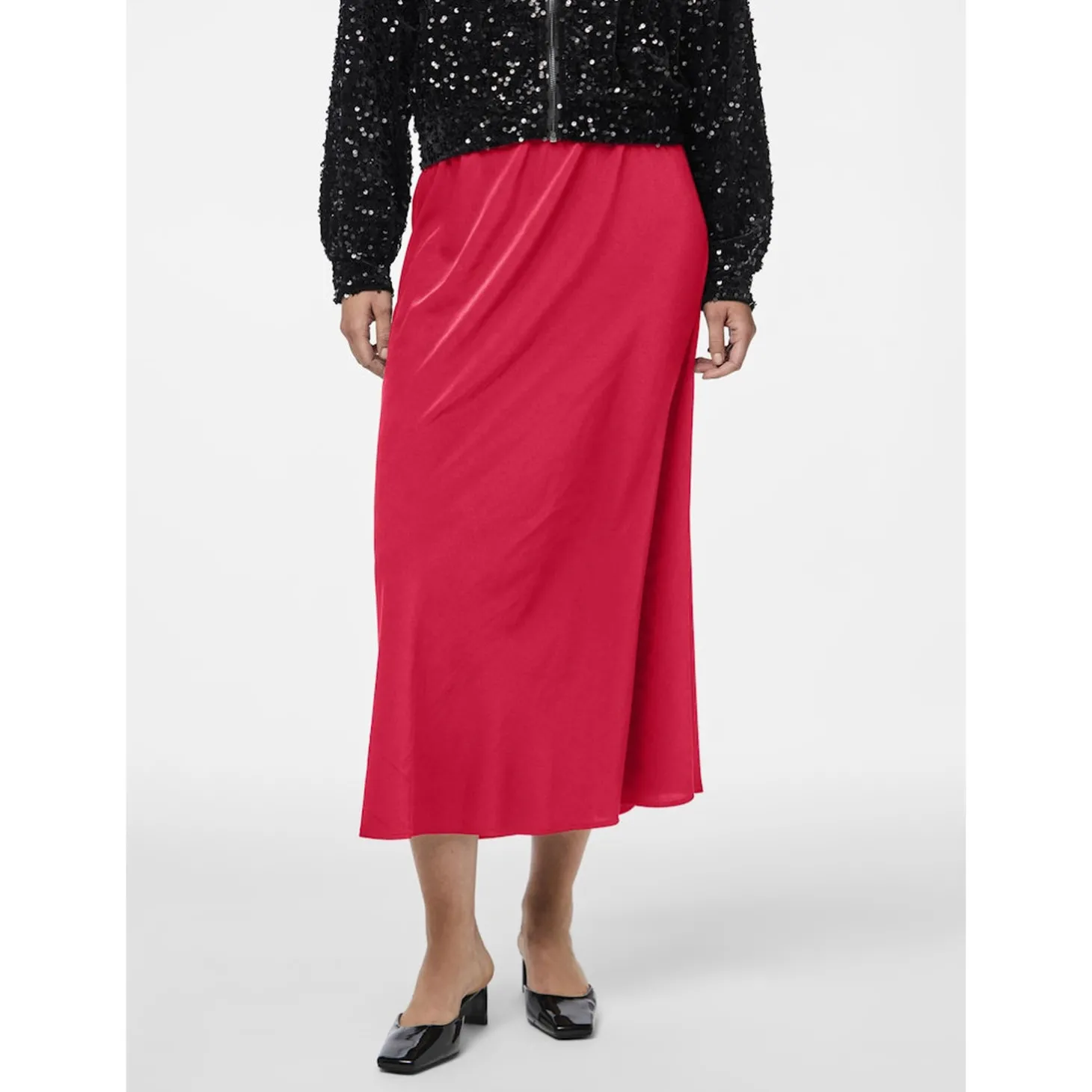 PCFRANAN HW ANKLE SKIRT WVN NO