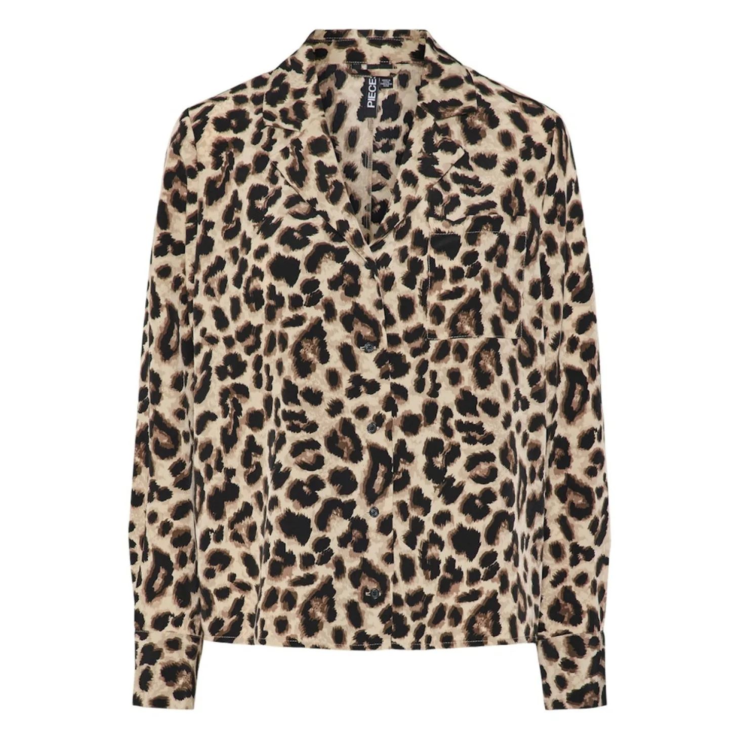 PCJULINA LS V-NECK SHIRT MM