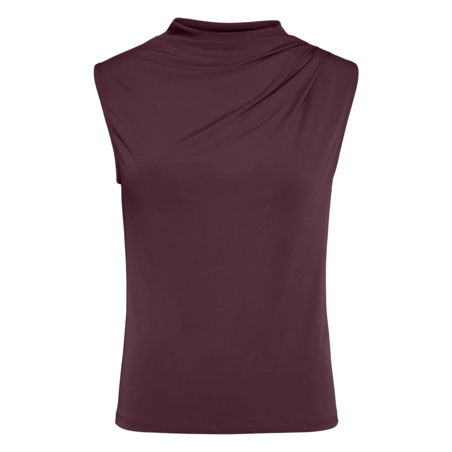 PCMADISON SL DRAPED TOP NOOS