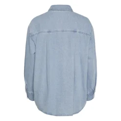 PCMAISIE LS DENIM SHIRT NOOS B